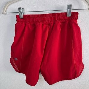 Lululemon Hotty Hot Shorts Size